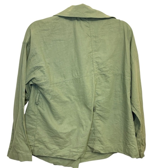 Fashion Nova Sage Utility Jacket - Picture 3 of 4